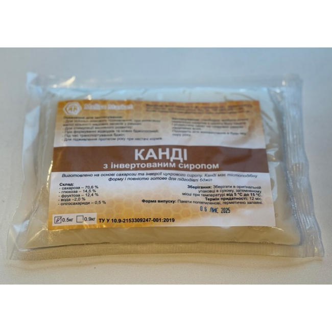 Канді з інвертованим сиропом 500 г
