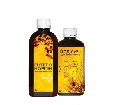 Ентеронормін 40 г + Йодіс + Se