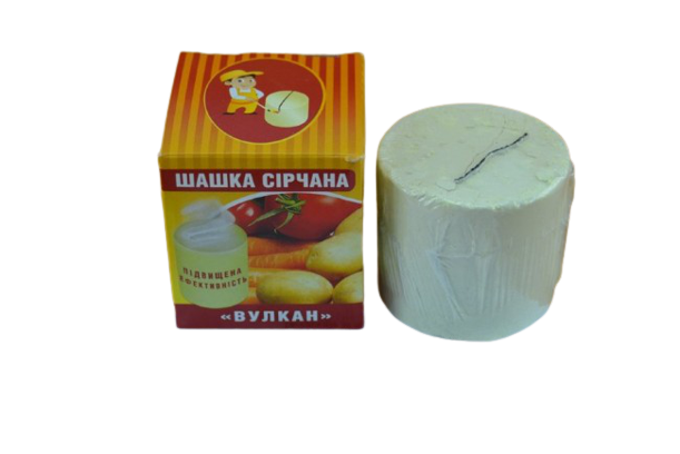 Сірчана димова шашка Вулкан 300 г Сірчана димова шашка Вулкан 300 г