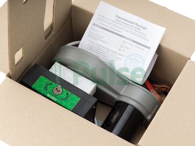 Електропривод для медогонки ремінної RD1012А (12В 100Вт) ABB-100, Чарунка