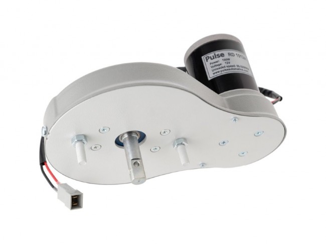 Електропривод для медогонки ремінної RD1012А Euro (12 В 100 Вт) ABB-100, Чарунка ЄВРО ПУЛЬТ