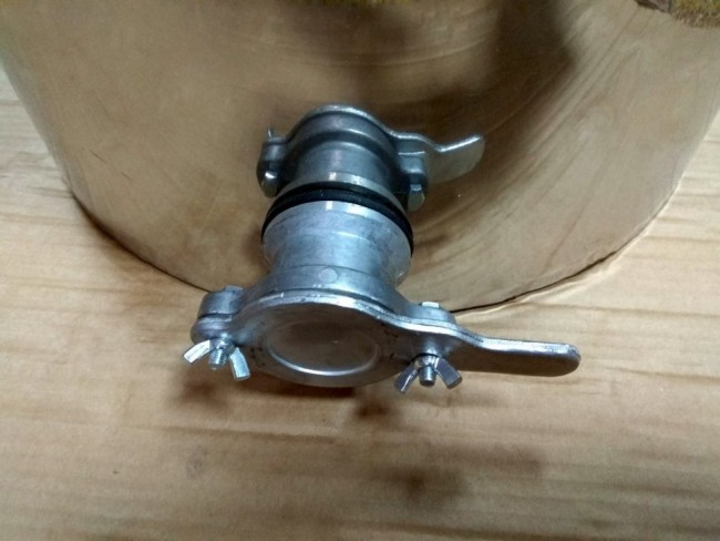 Бак-відстійник для меду 50 л, кран нержавіючий