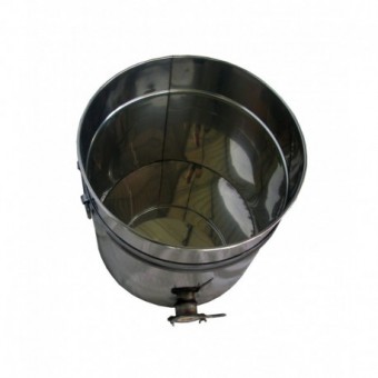 Бак-відстійник для меду 50 л, кран нержавіючий