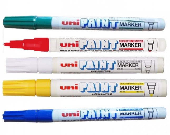 Маркер MITSUBISHI UNI PAINT для мітки маток на масляній основі