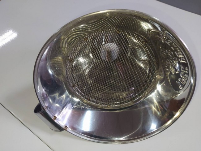 Лійка для меду з фільтром (нержавіюча сталь)