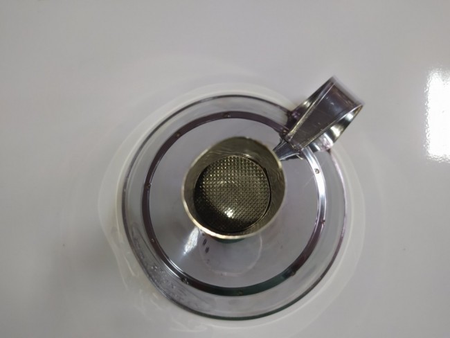 Лійка для меду з фільтром (нержавіюча сталь)