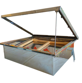 Воскотопка сонячна на 2 рамки із нерж сталі AISI 430