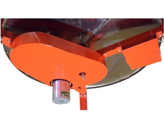 Медогонка 16-рамкова автоматична напівповоротна під рамку "Рут" (ремінний привід), Ø 900 мм 16HRABN