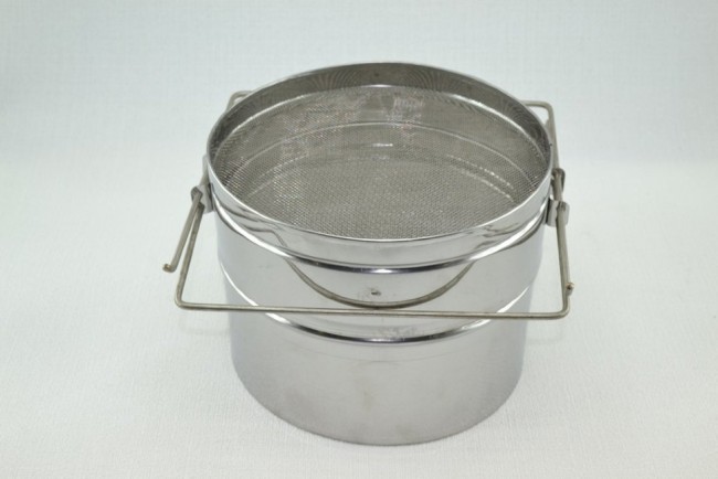 Фільтр для меду плоский 200мм, нержавіюча сталь