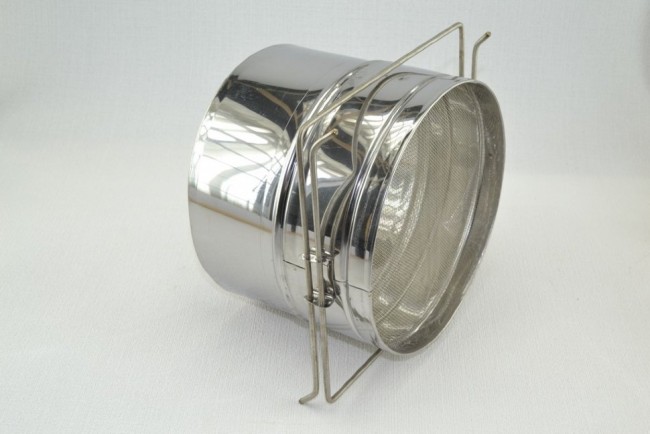 Фільтр для меду плоский 200мм, нержавіюча сталь