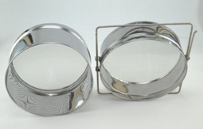 Фільтр для меду плоский 200мм, нержавіюча сталь