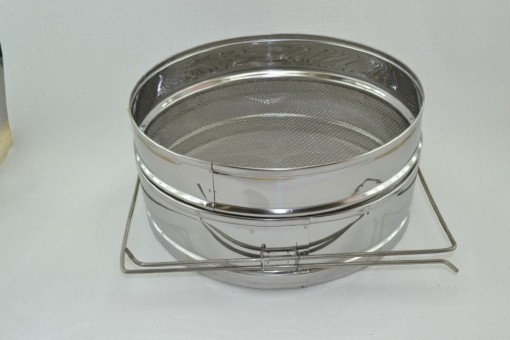 Фільтр для меду плоский 300 мм, нержавіюча сталь