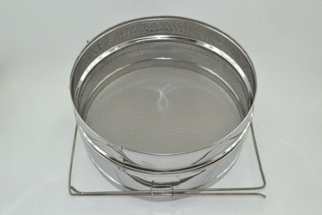 Фільтр для меду плоский 300 мм, нержавіюча сталь
