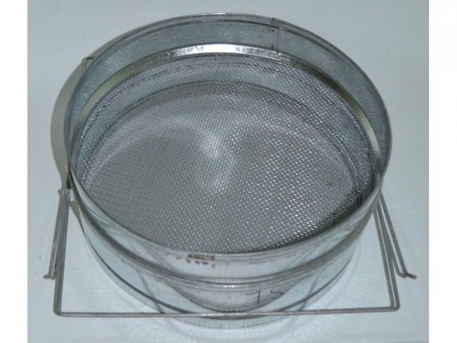 Фільтр для меду плоский 300 мм, оцинковка