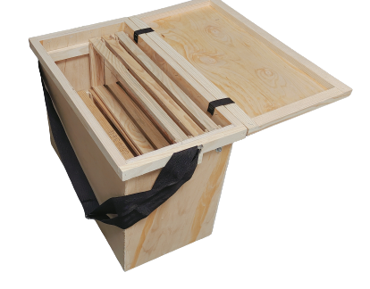 Рамконос Дадан та Полурамка на 6 рамок Бджоліс