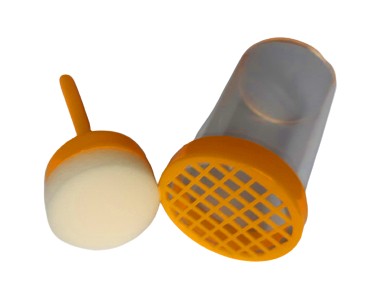 Трубка Флобер для мічення маток с пластиковим поршнем