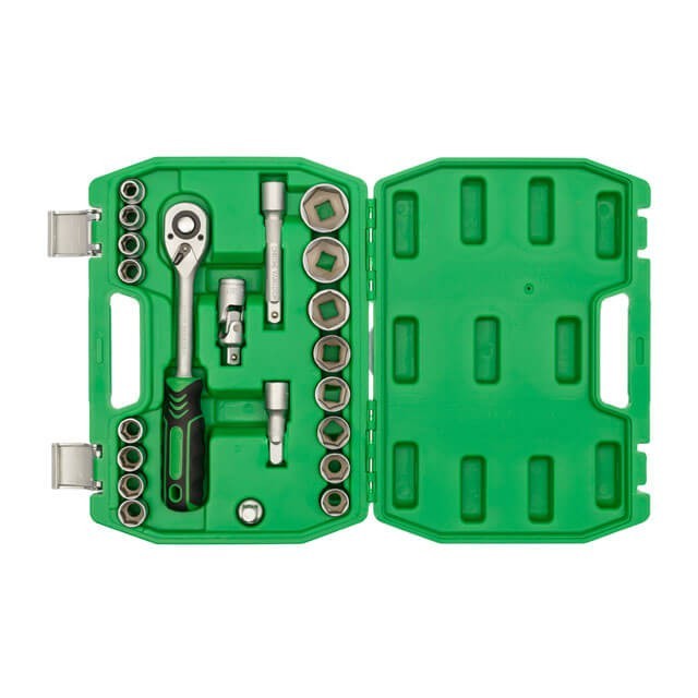 Набір інструментів 21 од., 1/2"  INTERTOOL ET-6021SP