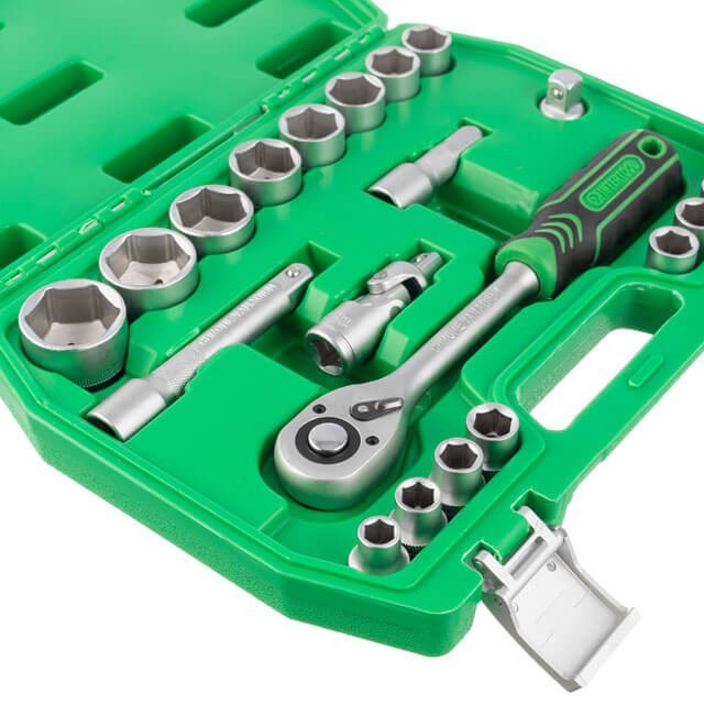 Набір інструментів 21 од., 1/2"  INTERTOOL ET-6021SP