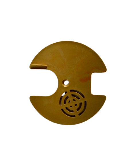 Льотковий загороджувач круглий (пластик) D=80 із фіксатором