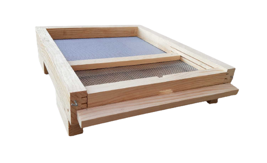 Дно з пилкозбірником на 10 рамковий вулик