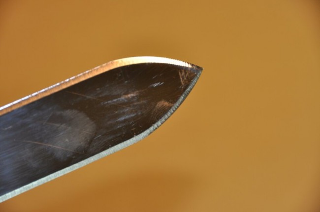 Ніж пасічний 150, нержавіюча сталь (широкий)