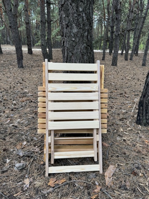 Стілець складний садовий "Бджоліс"