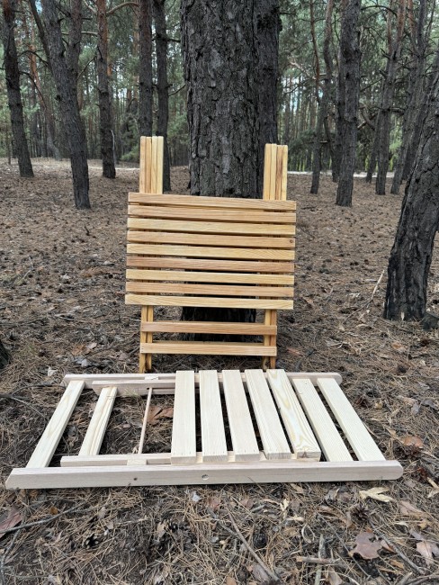 Стілець складний садовий "Бджоліс"