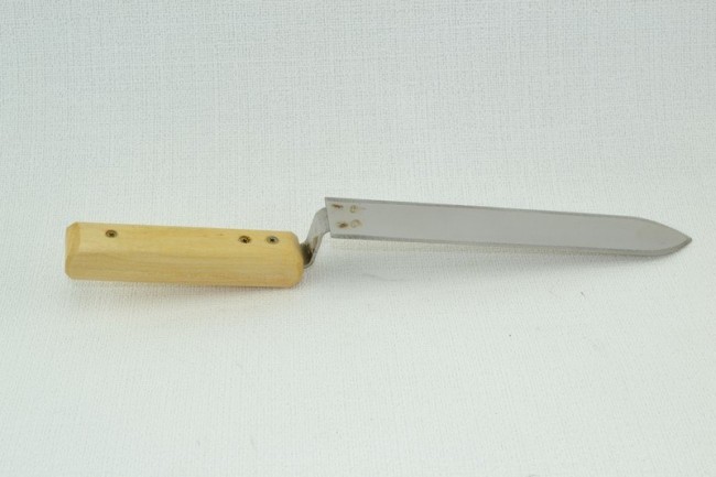 Ніж пасічний 200, нержавіюча сталь, широкий