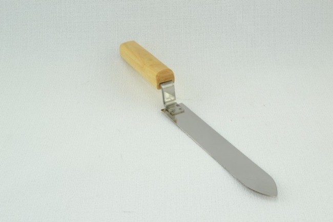 Ніж пасічний 200, нержавіюча сталь, широкий