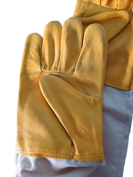 Рукавички бджоляра, шкіра