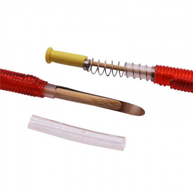 Шпатель-захват натискний - "Китайський шпатель" бамбук