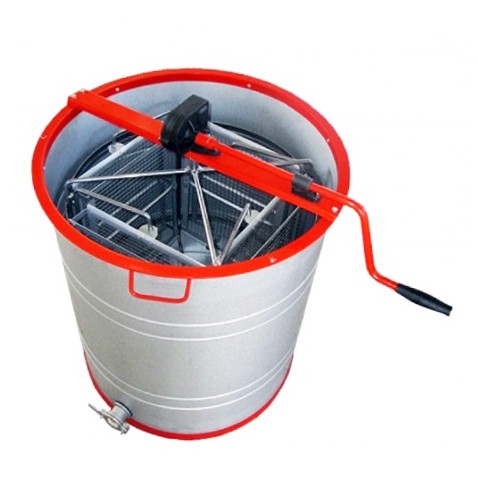 Медогонка 4-х рамкова з поворотом касет під рамку 230 мм "Рута" М6010