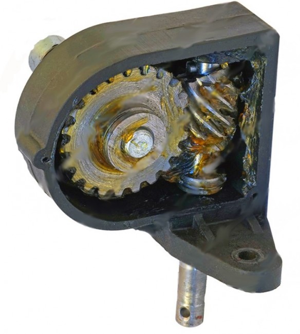 Редуктор на медогонку з ручним приводом