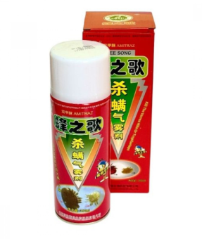 Амітраз аерозоль (спрей) від кліща Варроа Bee Song